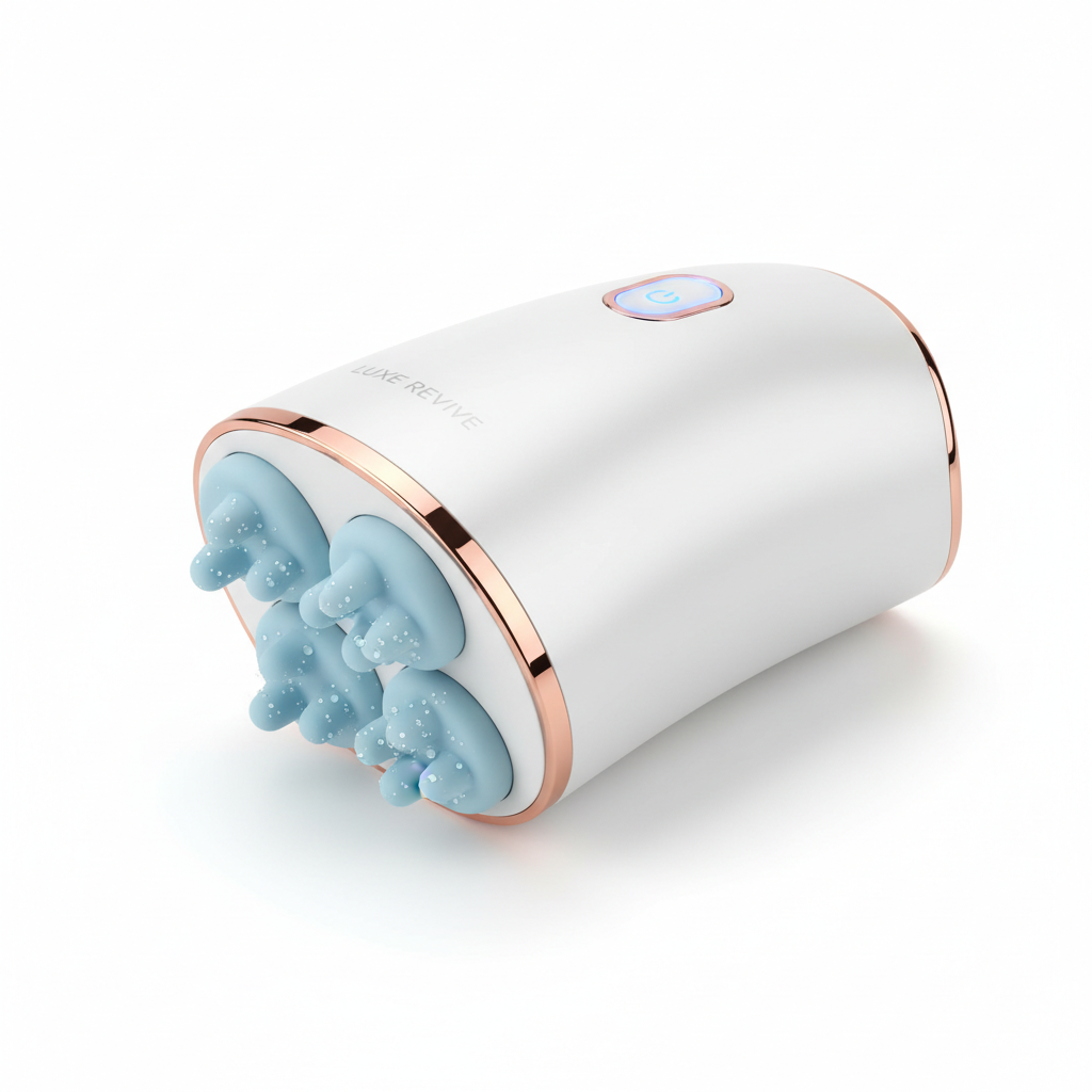 Electric Scalp Massager with Silicone Nodes