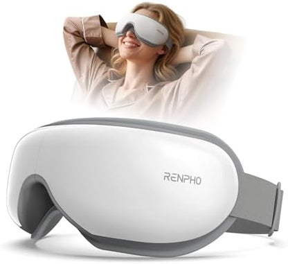 RENPHO Fathers Day Dad Gifts, Eye Massager with Heat, FSA Eligible HSA, Eye Mask for Head Tension, Birthday Gifts for Men Women Mom Husband, Sleep Mask for Eye Strain and Dry Eyes, Eyeris 1|B07SM61FCT